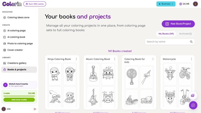 Libros y proyectos