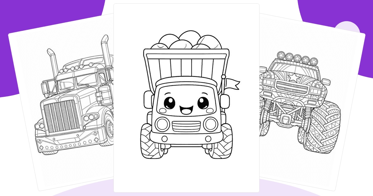 Truck Coloring Pages