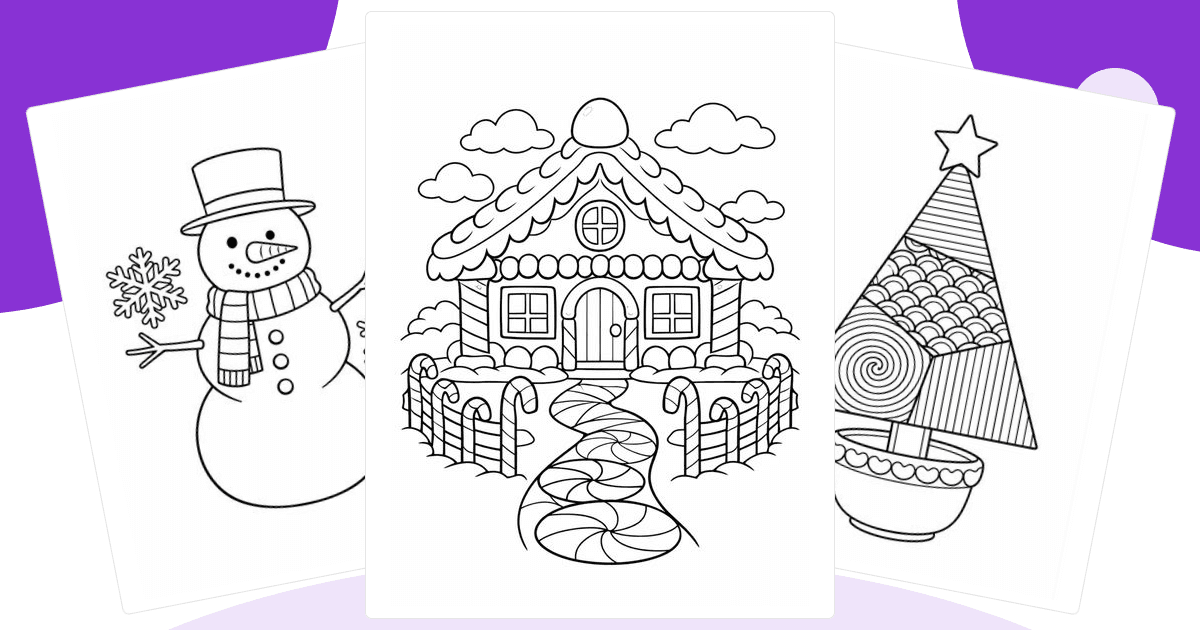Christmas Coloring Pages — free printable collection from Colorin AI