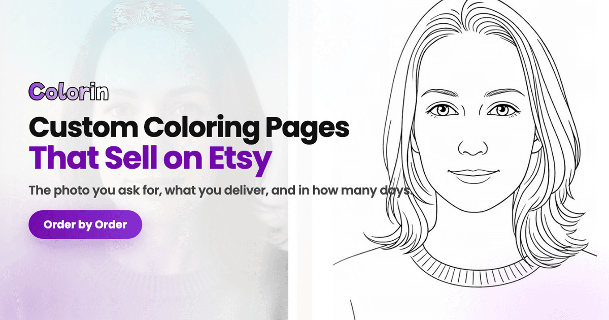 How to Sell Custom Coloring Pages on Etsy